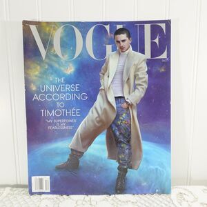 Vogue Magazine December 2025 Timothée Chalamet Cover Fashion Collector